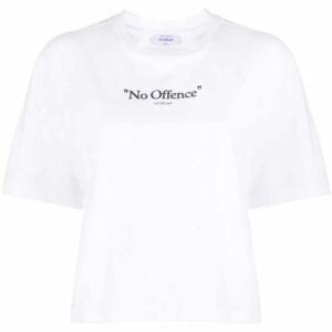 Off-White  No Offence cotton T-shirt
