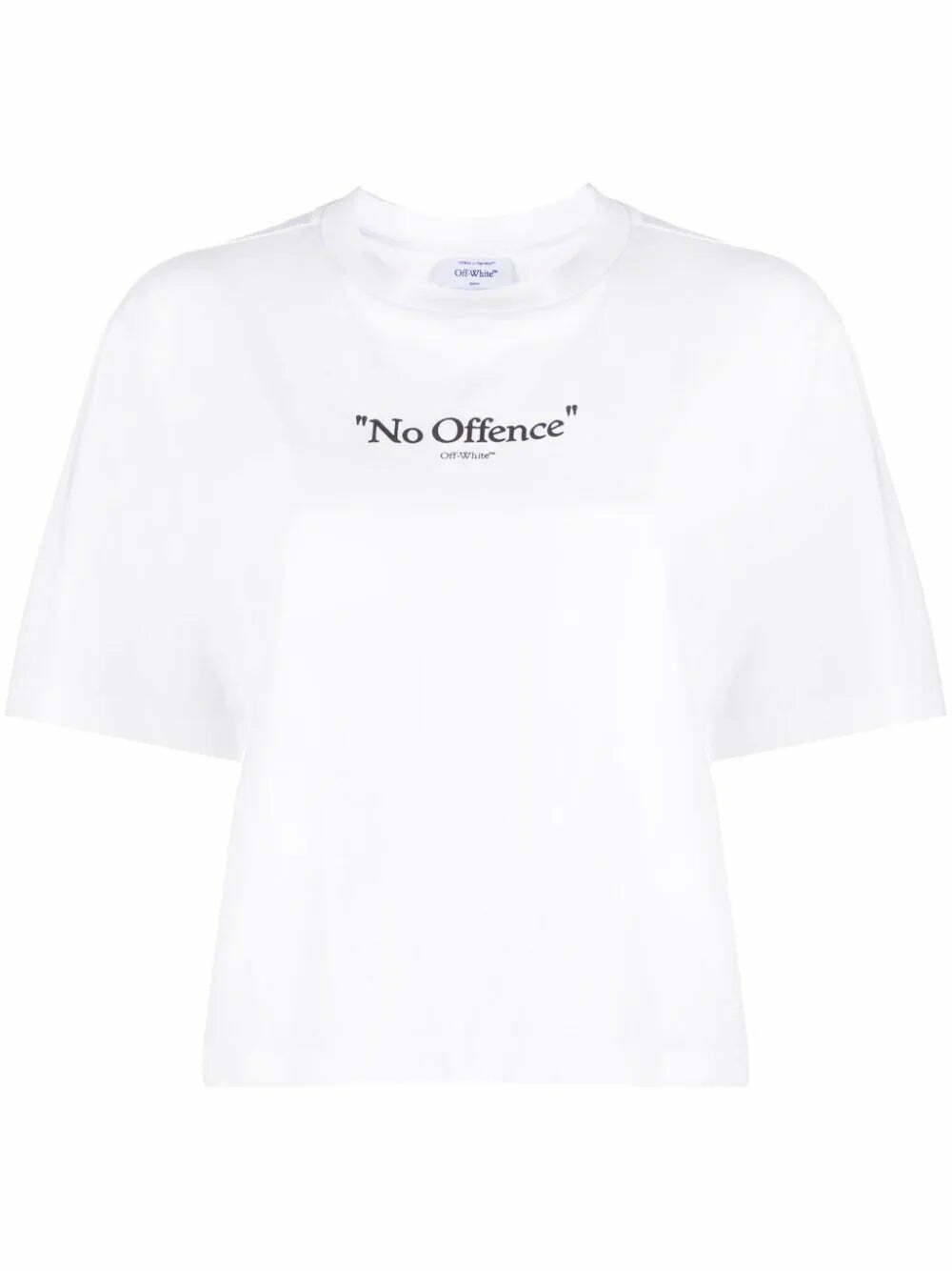 Off-White No Offence cotton T-shirt