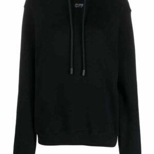 Off-White  Arrows stitch-embroidered hoodie