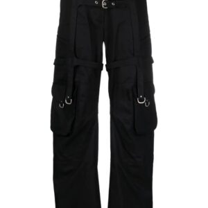 Off-White  buckled cotton cargo pants