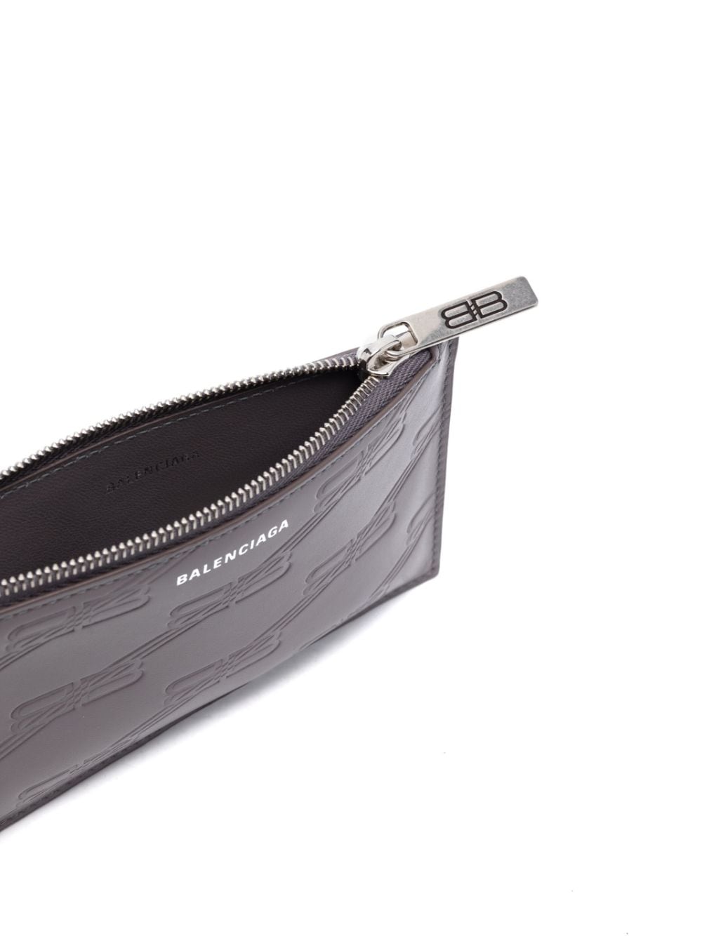 Balenciaga logo-debossed leather cardholder - Image 3