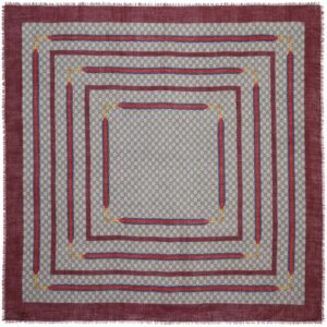 Gucci  GG Web-stripe shawl scarf