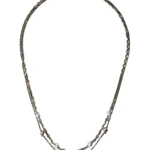 Alexander McQueen  skull-charm chain-link necklace