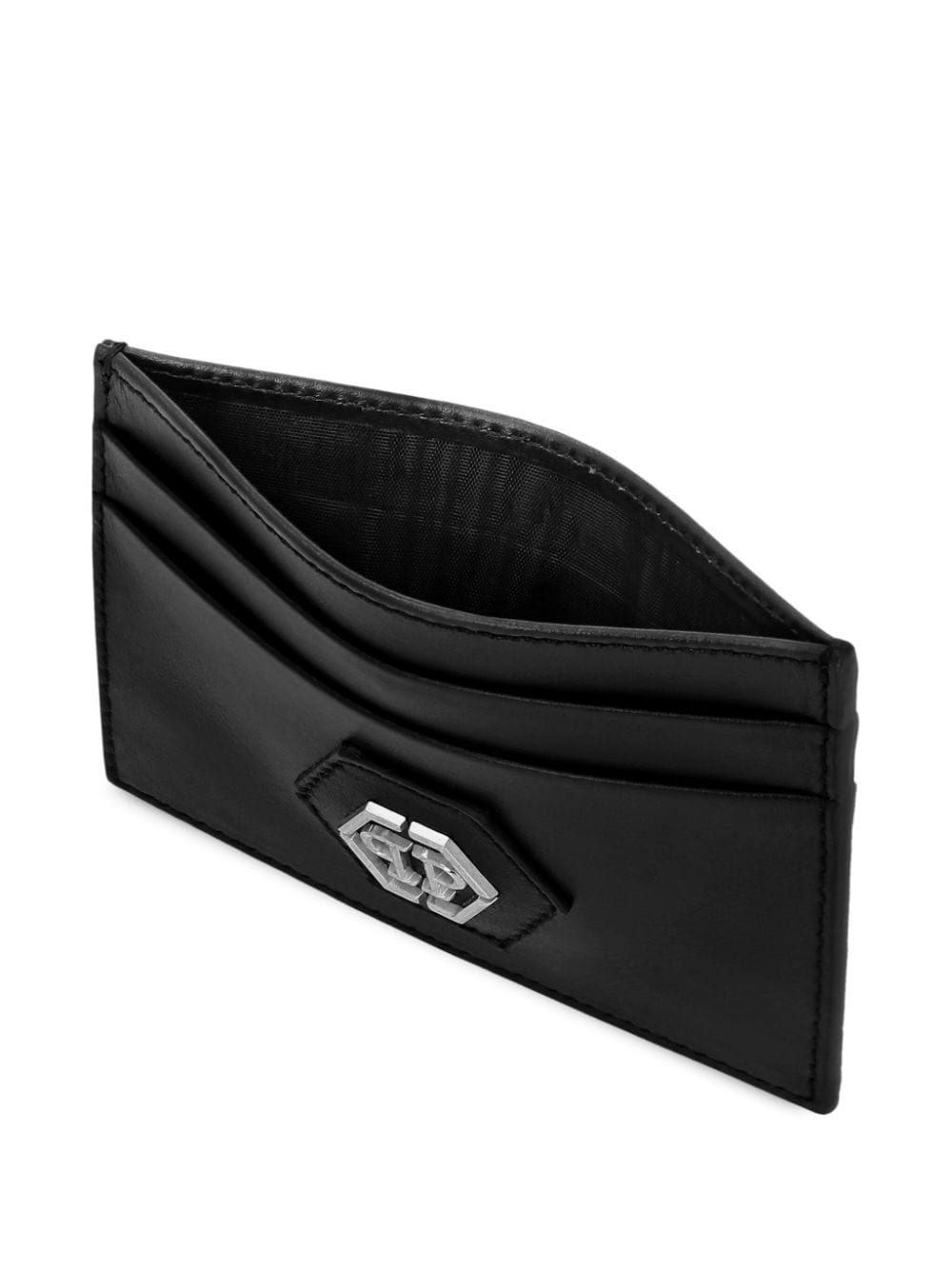 Philipp Plein logo-plaque leather cardholder - Image 2