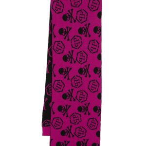 Philipp Plein  Skull&Bones wool scarf