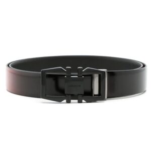 Ferragamo  logo-plaque leather belt