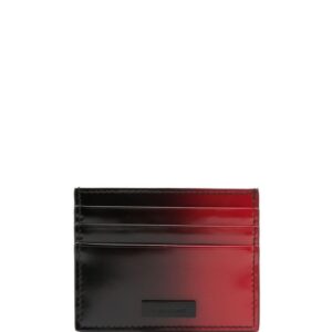 Ferragamo ombré-effect leather card holder