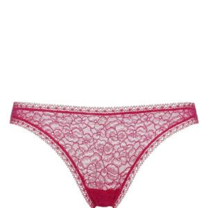ERES  Velouté lace-panel briefs