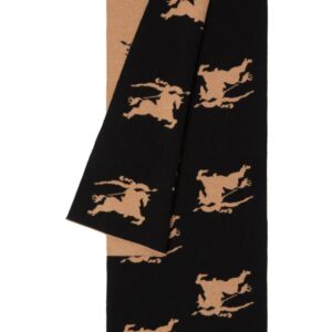 Burberry  Equestrian Knight-motif jacquard scarf