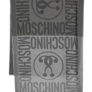 Moschino Double Question Mark-logo scarf