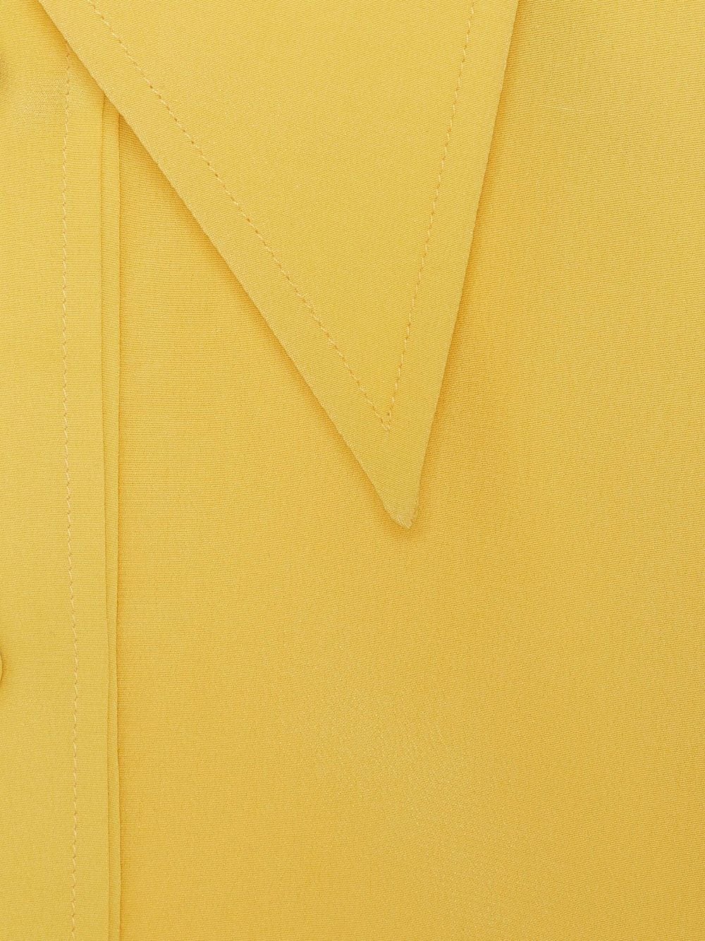 Gucci pointed-collar silk shirt - Image 4