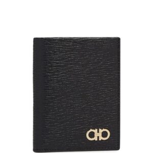 Ferragamo Gancini-plaque leather wallet