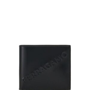 Ferragamo logo-embossed bi-fold wallet