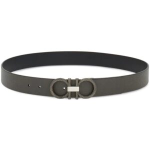 Ferragamo  Gancini-buckle leather belt