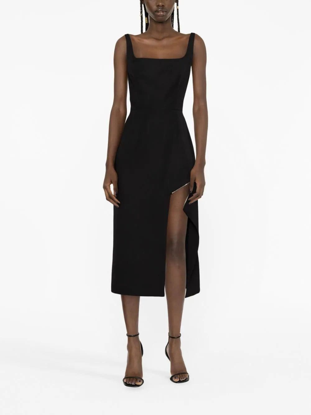 Alexander McQueen zip-embellished midi dress - Image 2