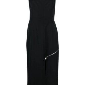 Alexander McQueen  zip-embellished midi dress