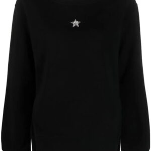 Stella McCartney crystal-embellished cotton sweatshirt