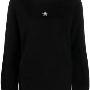 Stella McCartney crystal-embellished cotton sweatshirt