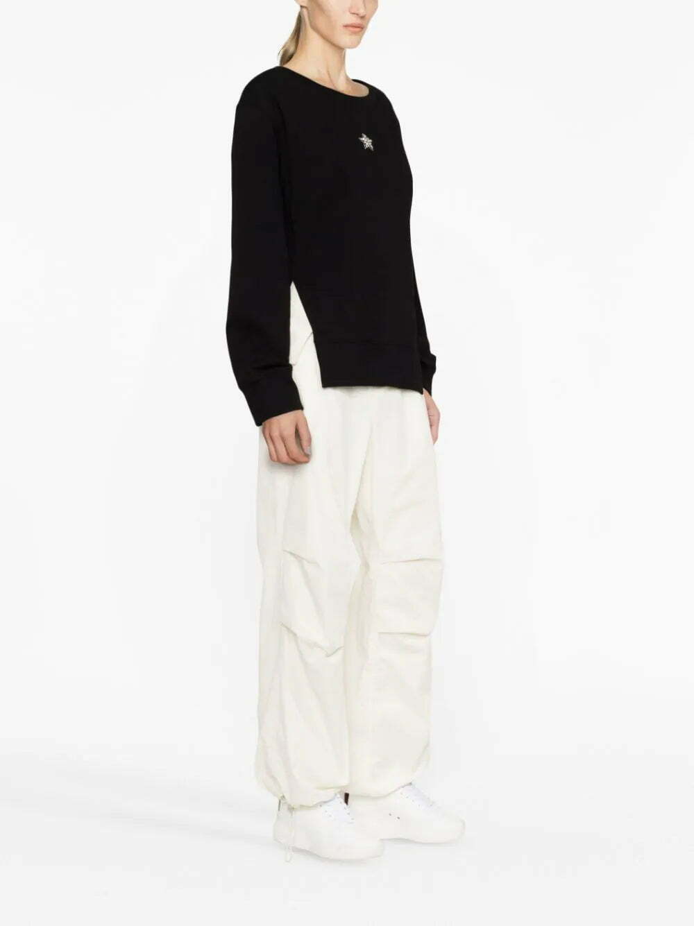 Stella McCartney crystal-embellished cotton sweatshirt - Image 3