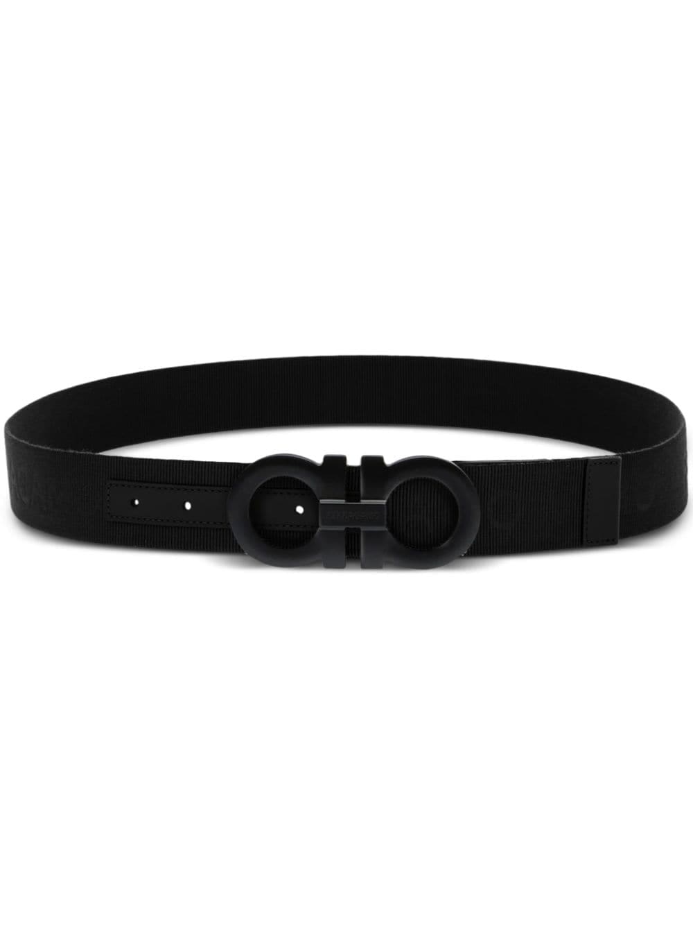 Ferragamo Gancini-buckle logo-strap belt