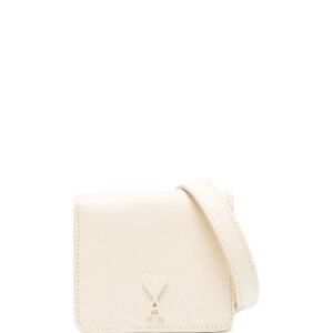 AMI Paris Ami de Coeur leather card holder