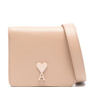 AMI Paris Ami De Coeur strap cardholder