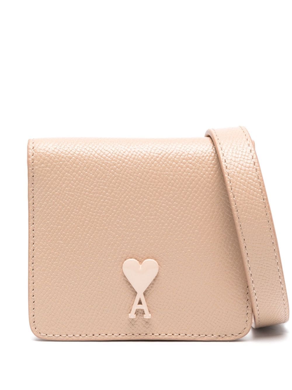 AMI Paris Ami De Coeur strap cardholder