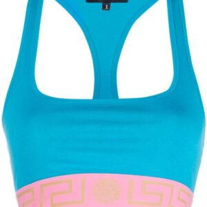 Versace Greca-motif sports bra
