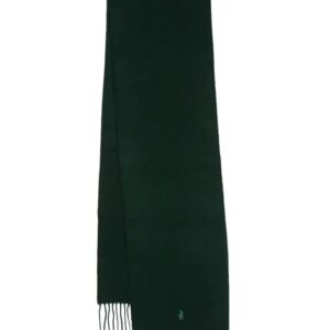 Polo Ralph Lauren  logo-embroidered cashmere scarf