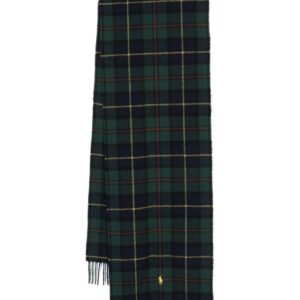Polo Ralph Lauren Polo Pony tartan check-pattern scarf