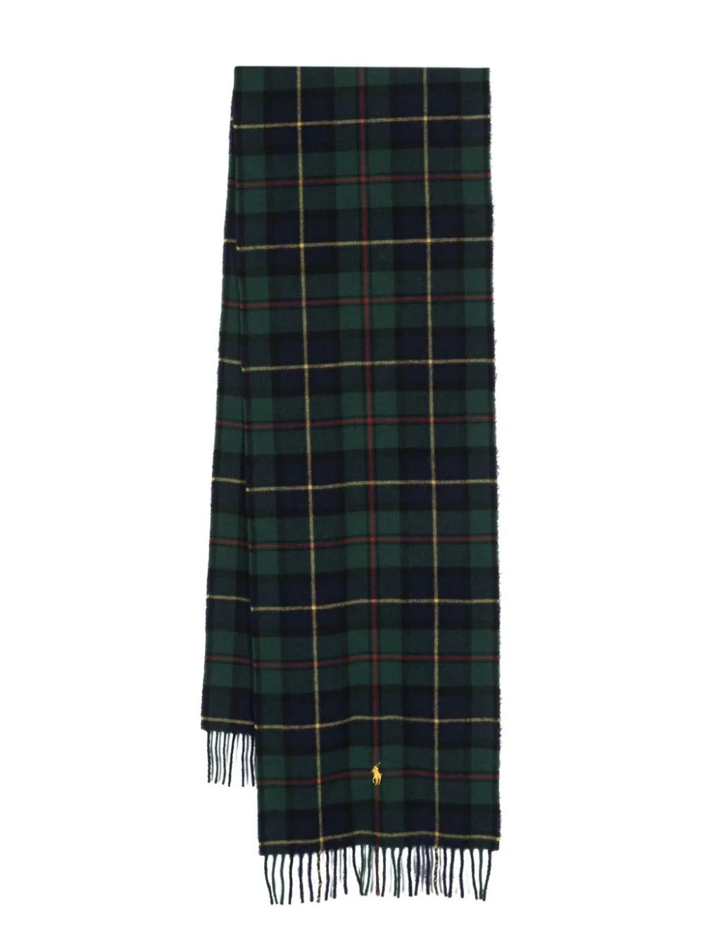 Polo Ralph Lauren Polo Pony tartan check-pattern scarf