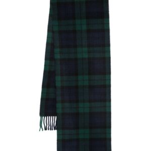 Polo Ralph Lauren tartan-pattern scarf