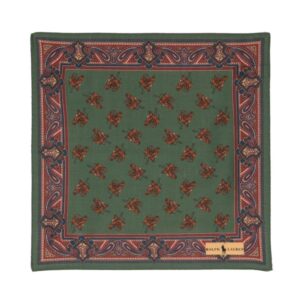Polo Ralph Lauren  graphic-print wool scarf
