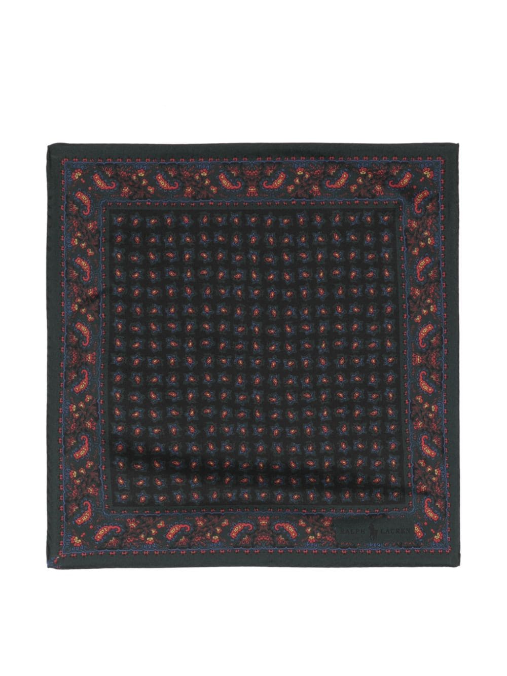Polo Ralph Lauren paisley-print silk pocket square