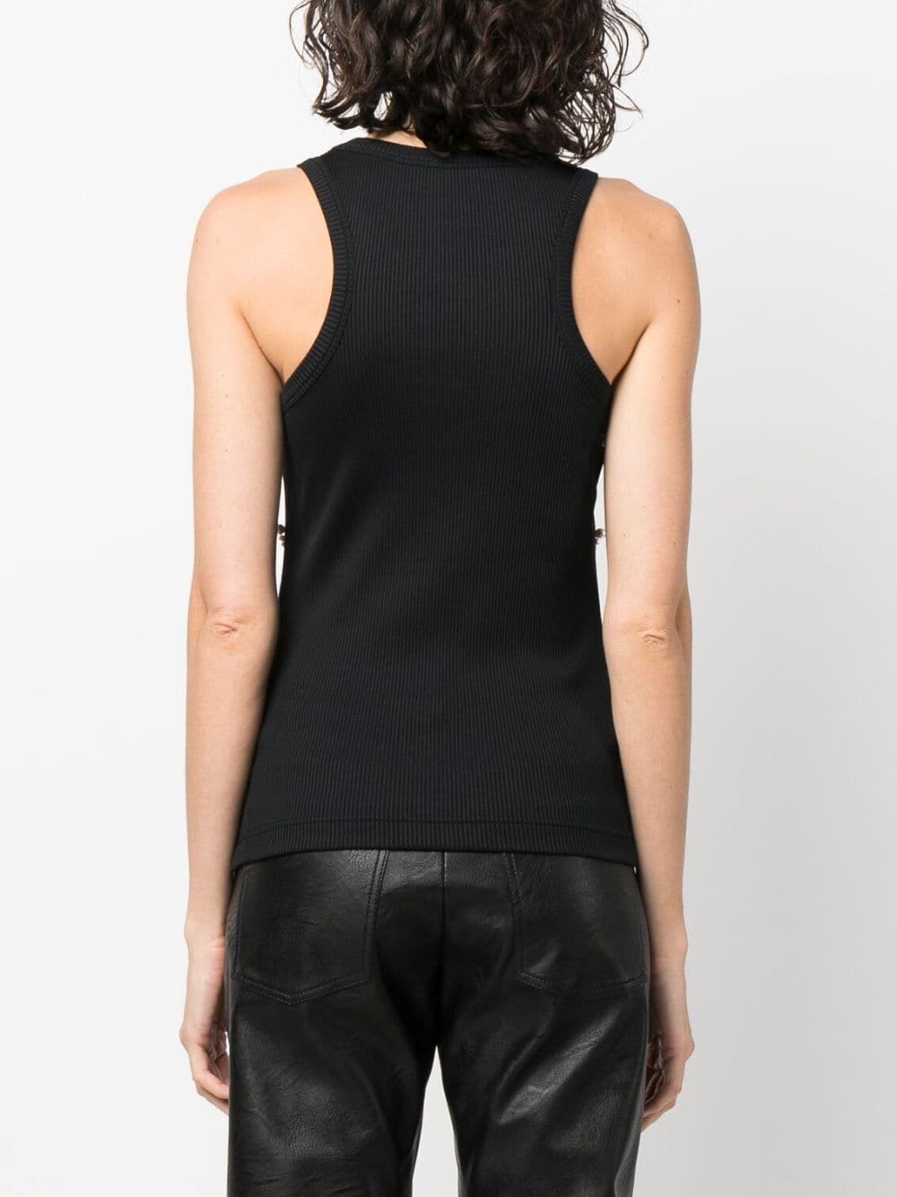 Stella McCartney pearl-embellished ribbed tank top - Image 4