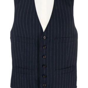 Polo Ralph Lauren pinstriped cotton-silk waistcoat