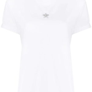Stella McCartney  Mini Star-embroidery cotton T-shirt