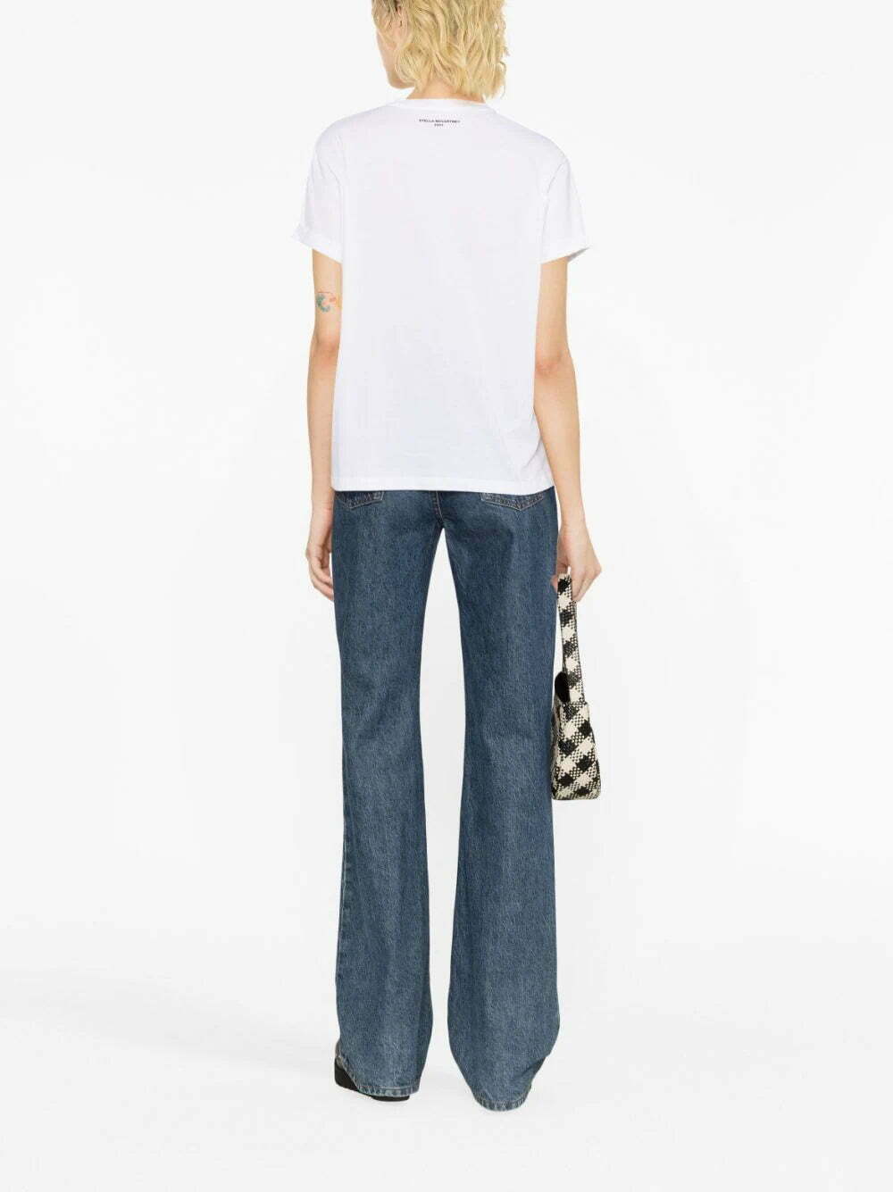 Stella McCartney Mini Star-embroidery cotton T-shirt - Image 3