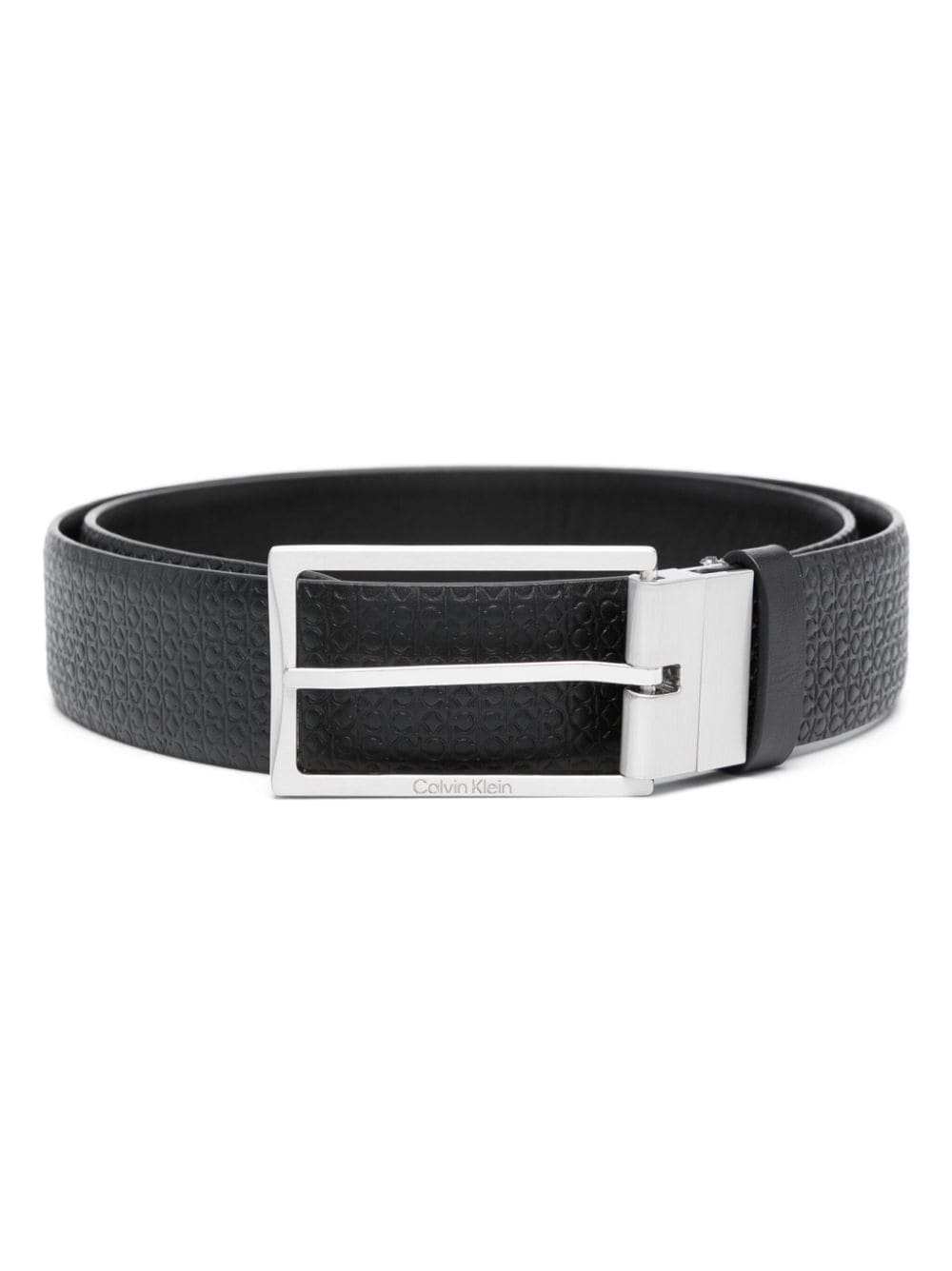 Louis Vuitton logo-embossed leather belt