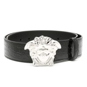 Versace  Medusa Head leather belt