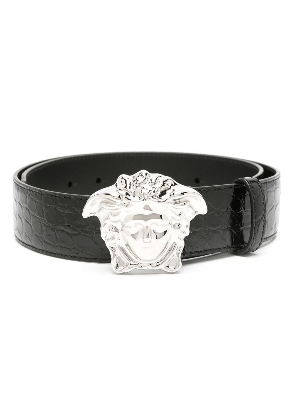 Louis Vuitton Medusa Head leather belt