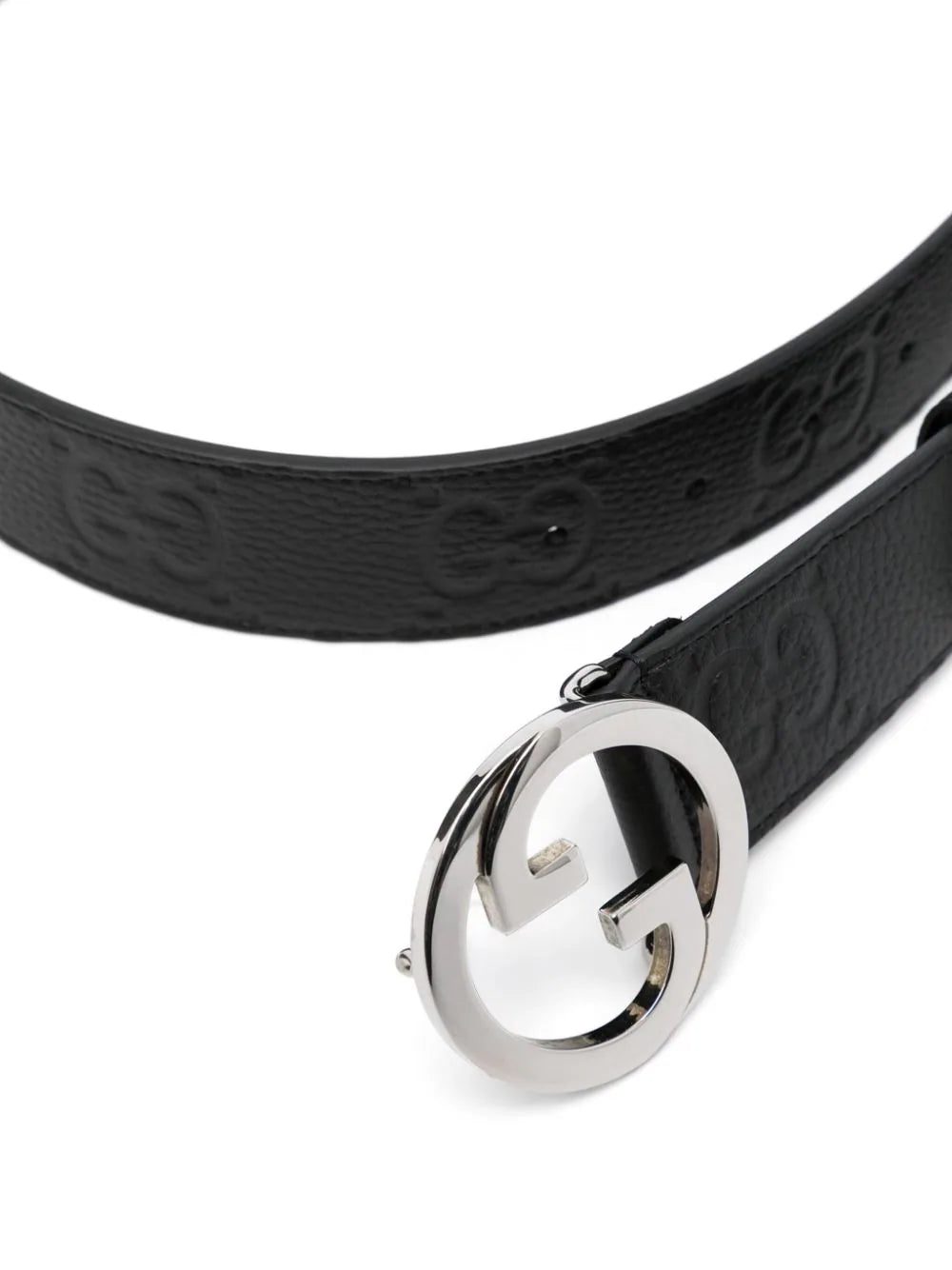 Gucci Blonde wide leather belt - Image 2