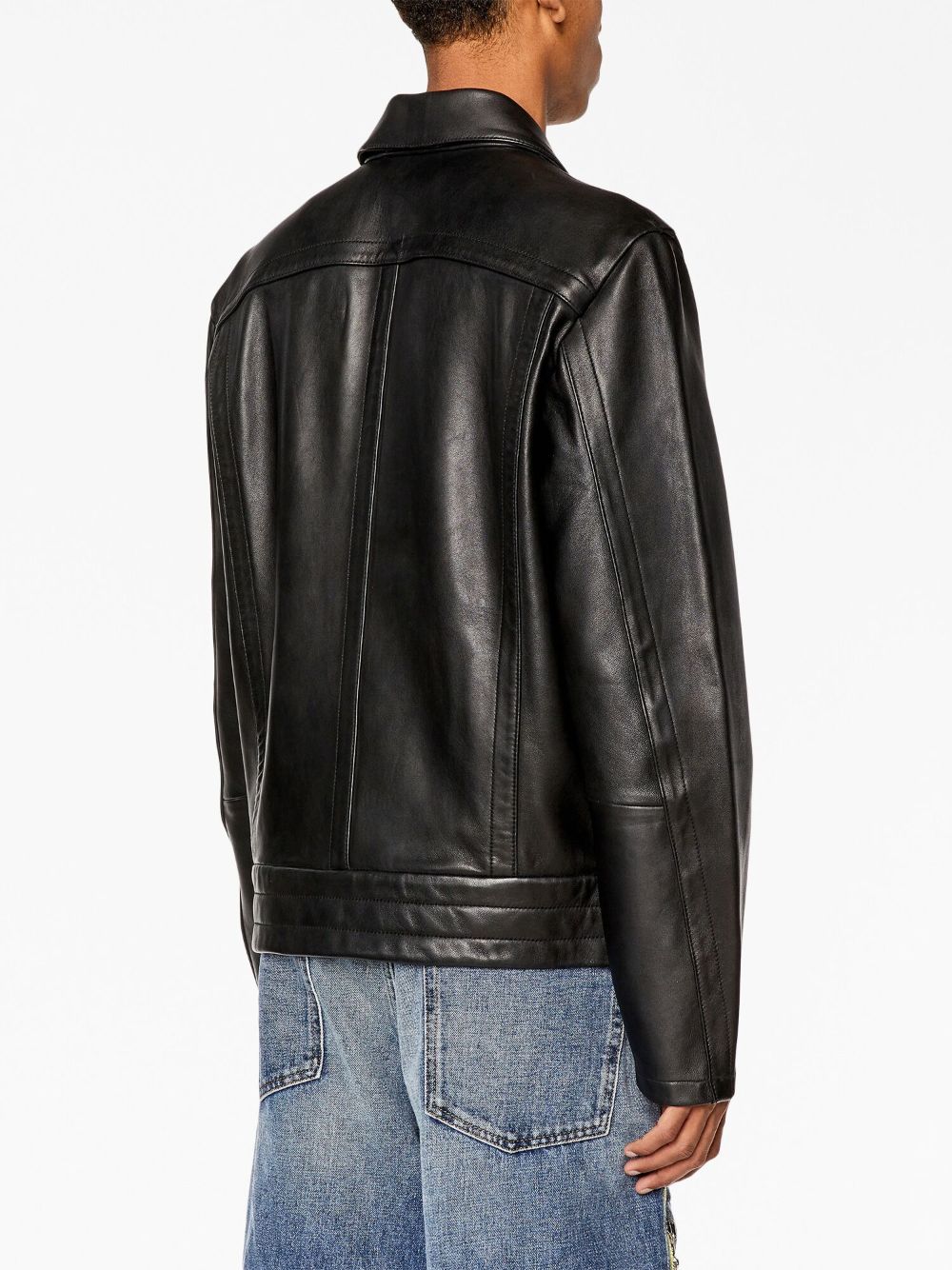 Diesel L-Hudson leather jacket - Image 4