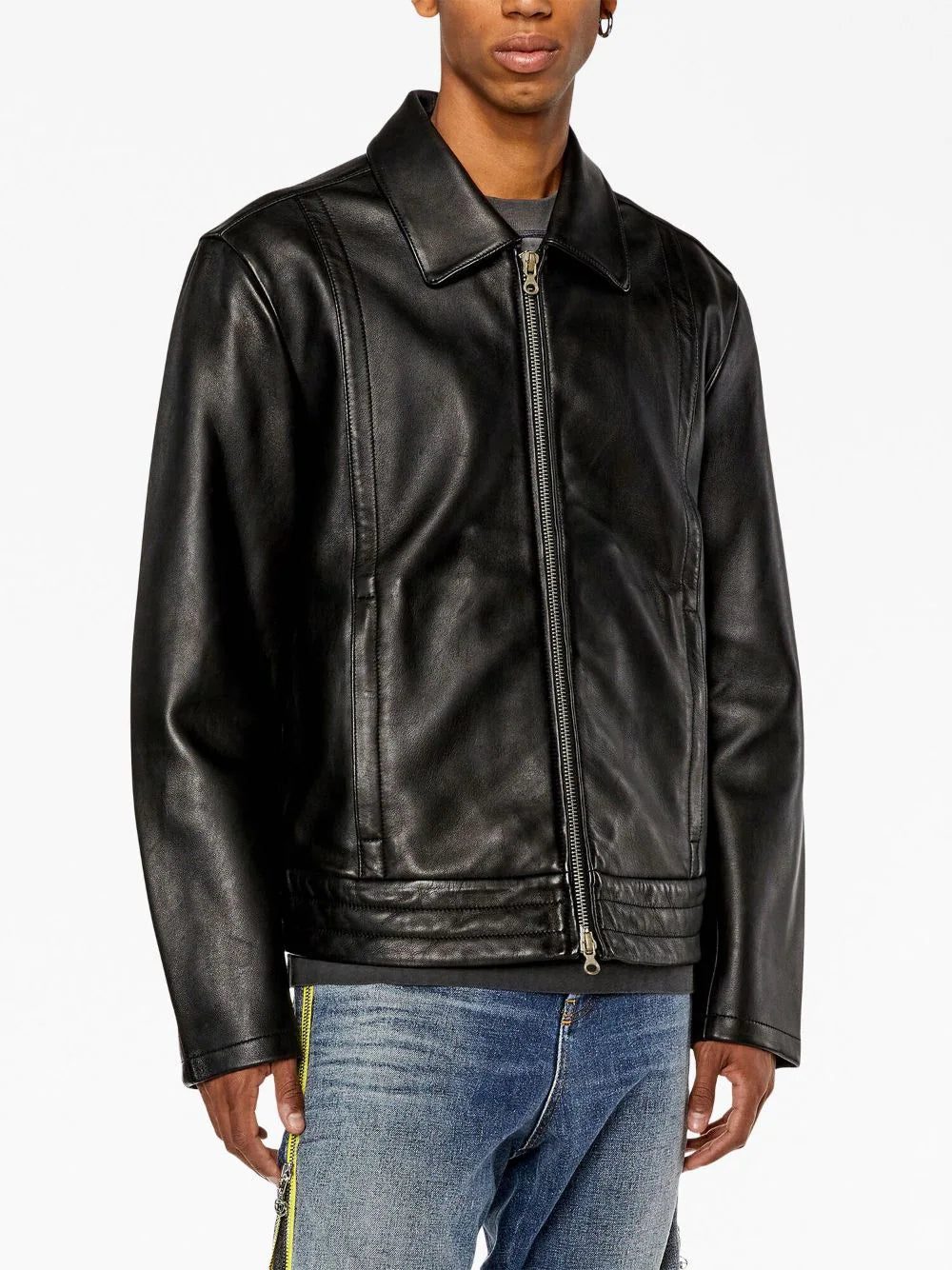 Diesel L-Hudson leather jacket - Image 3