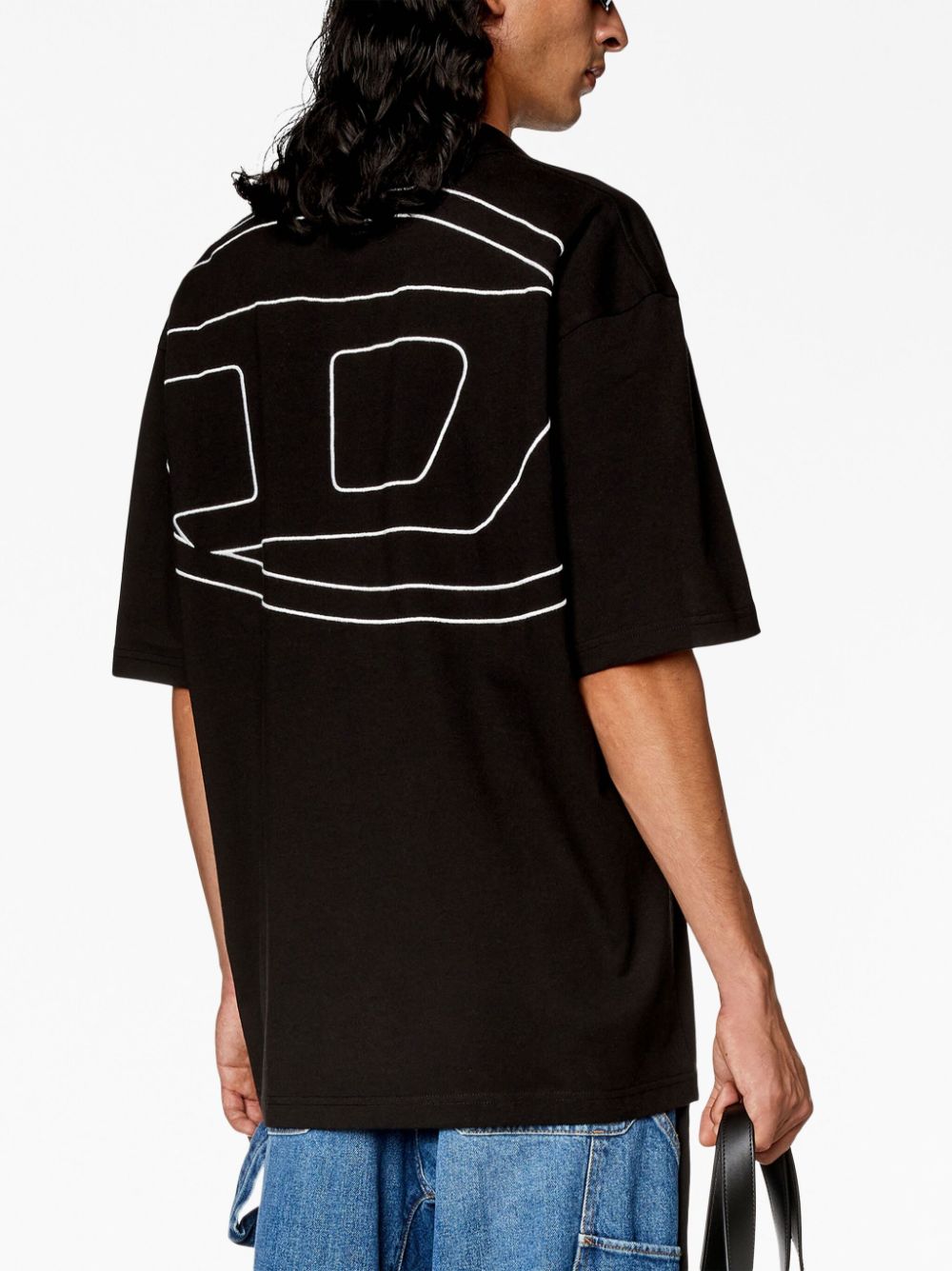 Diesel T-Vort-Megoval-D cotton polo shirt - Image 4