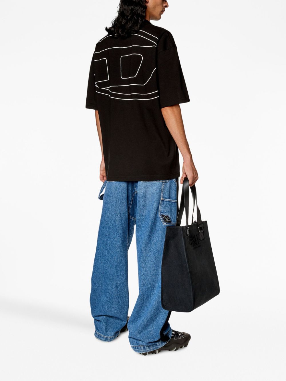 Diesel T-Vort-Megoval-D cotton polo shirt - Image 2