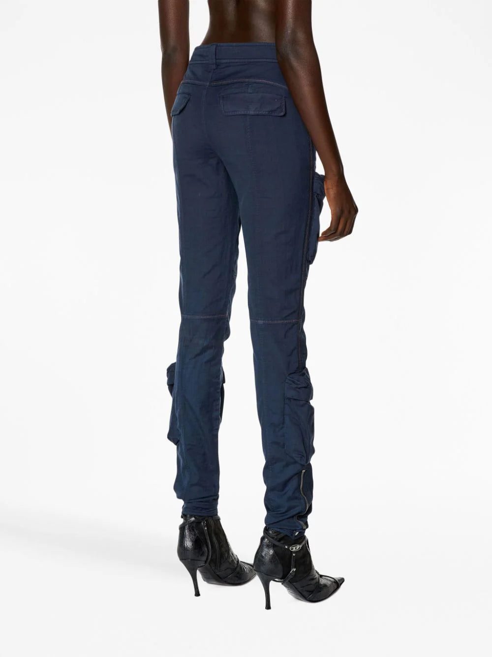 Diesel slim-cut stretch cargo trousers - Image 4