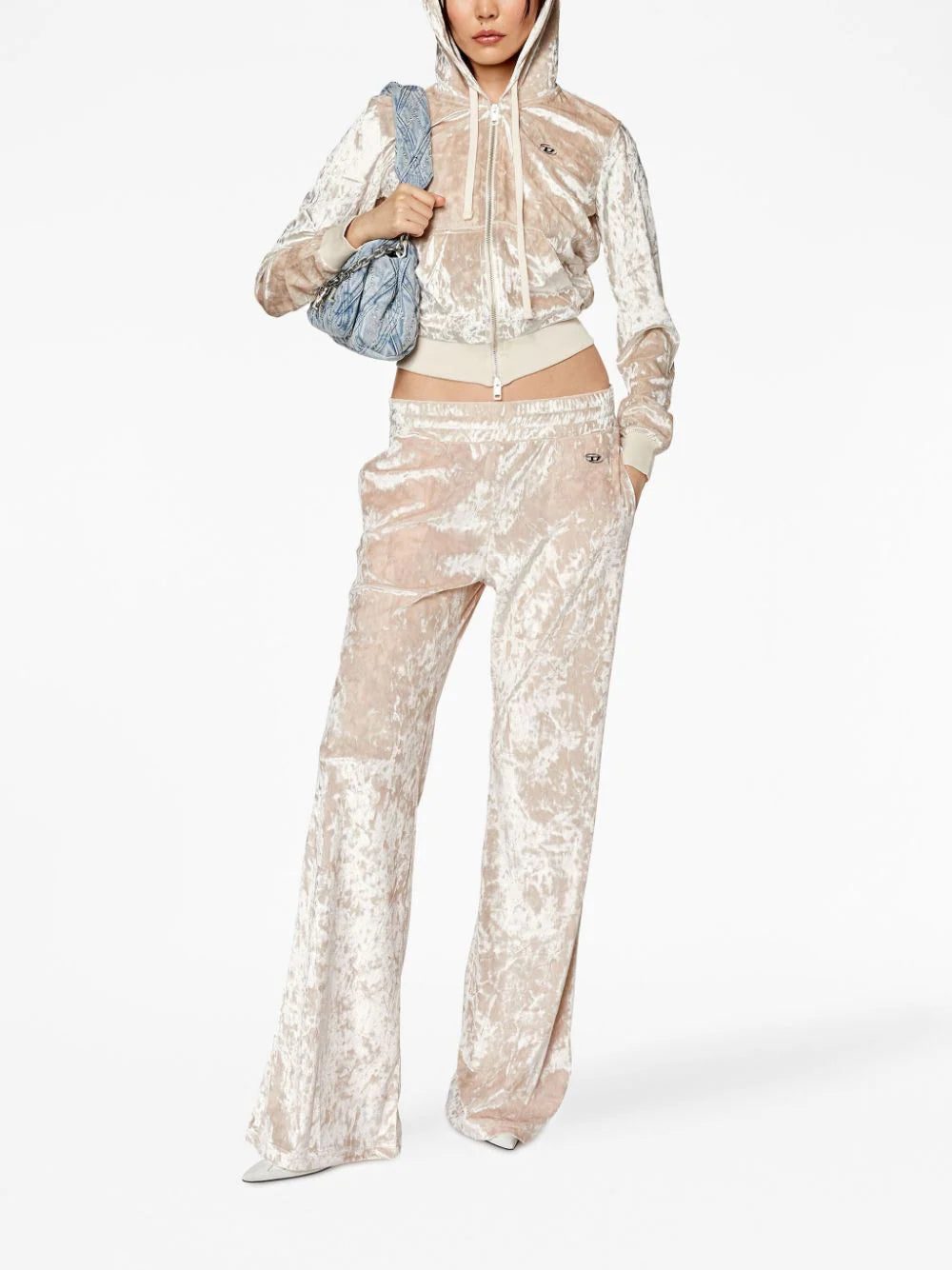 Diesel P-Neny velvet-effect track pants - Image 2