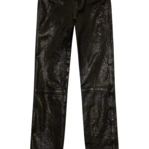 Diesel  L-Netra leather trousers