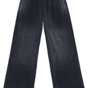 Diesel textured monogram palazzo pants